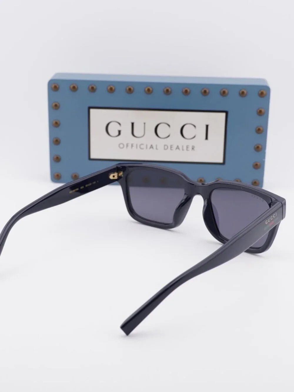 Gucci GG1857SK 003 Square Men Sunglasses - Blue